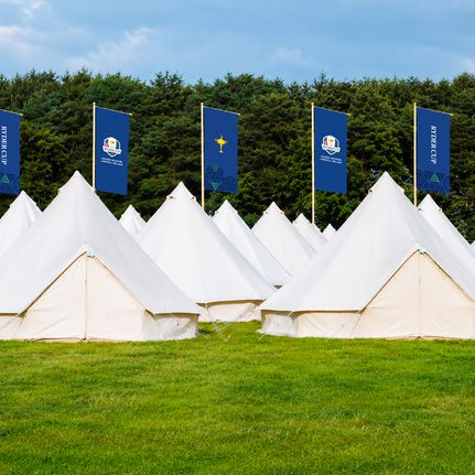 Tents Flags